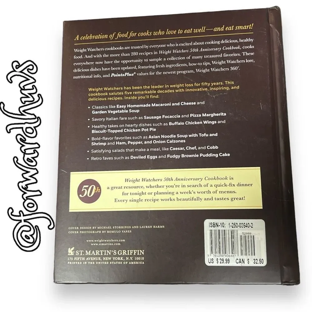 Weight Watchers Culinary Extravaganza: 50th Anniversary & New Complete Cookbook